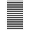 vidaXL Sebragardin svart 130x200 cm stoff bredde 125,9 cm polyester