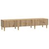 vidaXL TV-skap med skuff Artisan eik 147 x 34,5 x 30 cm Konstruert tre