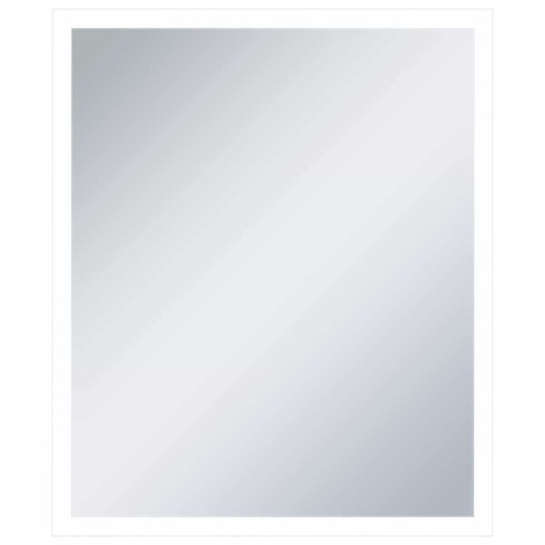vidaXL LED-veggspeil til bad 50x60 cm