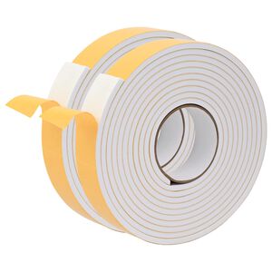 vidaXL Selvklebende skum tape 2 stk. Hvit 30mm x 5m CR skum