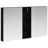 vidaXL Baderomsskapsett 3 stk. 100 x 10,5 x 60,5 cm Konstruert tre
