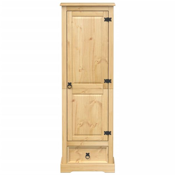 vidaXL Garderobe Corona 55x38x170 cm heltre furu