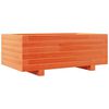 vidaXL Plantekasse voksbrun 70x40x26,5 cm heltre furu