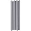 vidaXL Lystett gardin med metallmaljer 270x245 cm gr&aring;