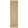 vidaXL Sisalteppe for klorestolpe 100x350 cm