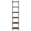 vidaXL Bokhylle 6 etasjer r&oslash;kt eik 40x30x188 cm konstruert tre
