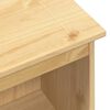 vidaXL Bokhylle Corona 46x29x100 cm heltre furu