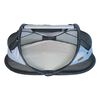 DERYAN Popup-reiseseng Baby Luxe med myggnett blå