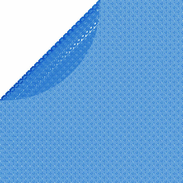 vidaXL Flytende solarduk PE 455 cm blå