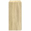 vidaXL Skjenk sonoma eik 80x42,5x93 cm konstruert tre