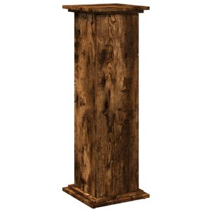 vidaXL Pidestall med oppbevaring r&oslash;kt eik 31x30x90 cm konstruert tre