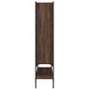vidaXL Bokhylle brun eik 102x30x141,5 cm konstruert tre