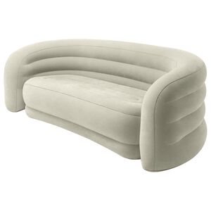 INTEX B&oslash;yd Sofa INTEX Gr&aring; 229 x 109 x 81 cm PVC og rayon