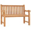 vidaXL Hagebenk Brun 120 x 69 x 92 cm Heltre teak