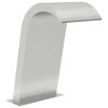 vidaXL Bassengfontene 50x30x60 cm rustfritt stål 304