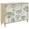 vidaXL Serviesskap GOTHA Sonoma 102 x 33 x 75 cm Konstruert tre