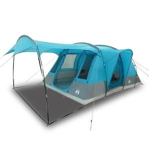 vidaXL Tunneltelt for camping 5 personer bl&aring; vanntett