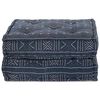 vidaXL Modulsofa Indigo Trykk 70 x 70 x 36 cm stoff
