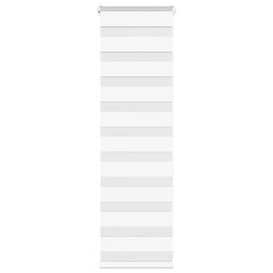 vidaXL Sebragardin hvit 50x100 cm stoff bredde 45,9 cm polyester