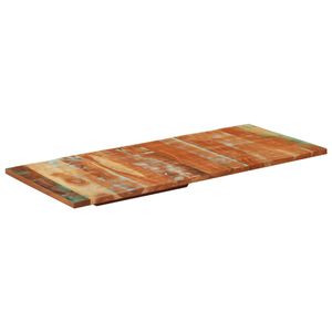 vidaXL Rektangul&aelig;r bordplate 60x140 cm 25-27 mm gjenvunnet heltre