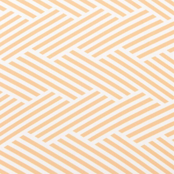 vidaXL Parasoll Gul og hvit Ø 205 x 209 cm Stål