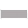 vidaXL Uttrekkbar sidemarkise 100x300 cm gr&aring;