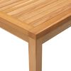 vidaXL Hagespisegruppe 3 deler heltre teak