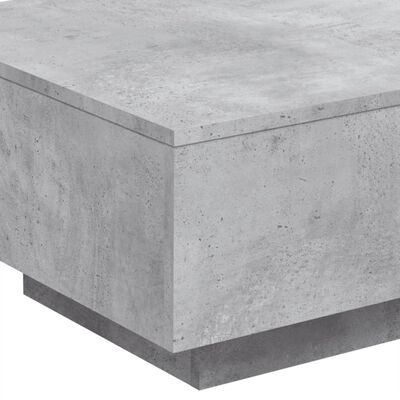 vidaXL Salongbord betonggrå 55x55x31 cm konstruert tre
