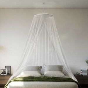 vidaXL Myggnett til Seng 220 netting Hvit 56x56x220 cm