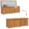 vidaXL Hageboks 150x50x55 cm heltre teak