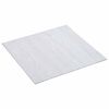vidaXL Selvheftende Gulvplanker 30,5 x 30,5 cm 20 pcs PVC Hvit
