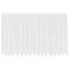 vidaXL Blondegardin Hvit 140 x 400 cm Polyester