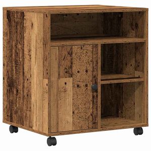 vidaXL Skiverstativ Gammelt tre 60 x 50 x 67 cm Konstruert tre