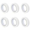 vidaXL Maler Maskeringstape 6 pcs Hvit 25mm x 50m Papir