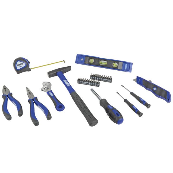 Br&uuml;der Mannesmann Verkt&oslash;ysett i reiseveske 30 deler