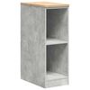 vidaXL Garasje Oppbevaringsskap Sonoma eik 30x51x85 cm Heltre Furu