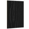 vidaXL Dekorpaneler 50 stk. Svart eik 15 x 21 x 0,27 cm Konstruert tre
