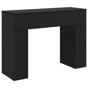 vidaXL Kaffebord Svart 102 x 35 x 75 cm Konstruert tre