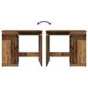vidaXL Skrivebord gammelt tre 86x49x76 cm konstruert tre