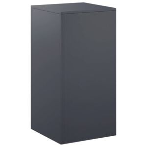 vidaXL Planteholder Antrasitt 40 x 40 x 80 cm Rustfritt st&aring;l