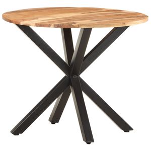vidaXL Sidebord 68x68x56 cm heltre akasie