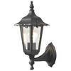 KONSTSMIDE Vegglampe Firenze oppover matt svart