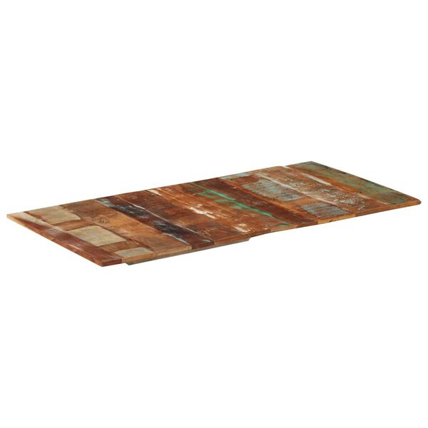 vidaXL Rektangulær bordplate 60x120 cm 15-16 mm gjenvunnet heltre
