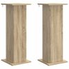 vidaXL Planteholder 2 pcs Sonoma eik 30,5 x 30 x 80,5 cm