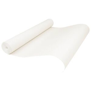 vidaXL 3D Solid Tapet Stripete Kremhvit 10 x 0,53 m Non-Woven Stof