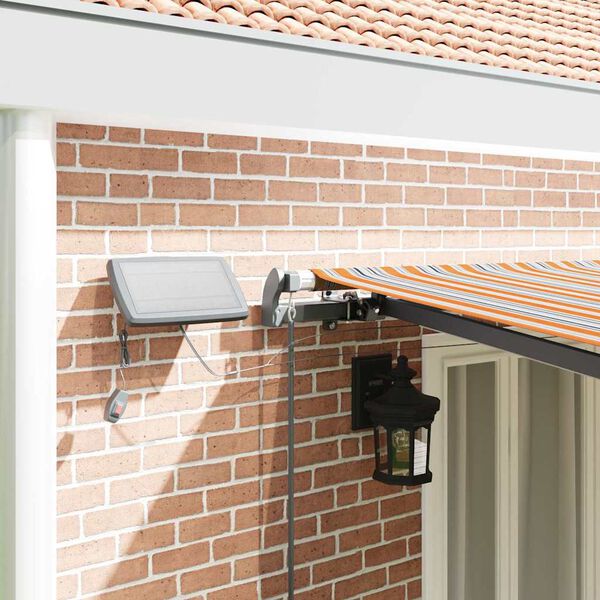 vidaXL Innvendbar Markise Flerfarget 600 &times; 300 cm stoff