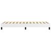 vidaXL Boxspring-sengeramme hvit 90x190 cm Single kunstskinn