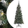 vidaXL Kunstig juletre med 150 LED gr&oslash;nn 150 cm PVC og plast og st&aring;l