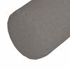 vidaXL Bolster puter 2 pcs Gråbrun Ø 15 x 40 cm stoff