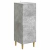 vidaXL Serviesskap Betonggr&aring; 33 x 34,5 x 90 cm Konstruert tre